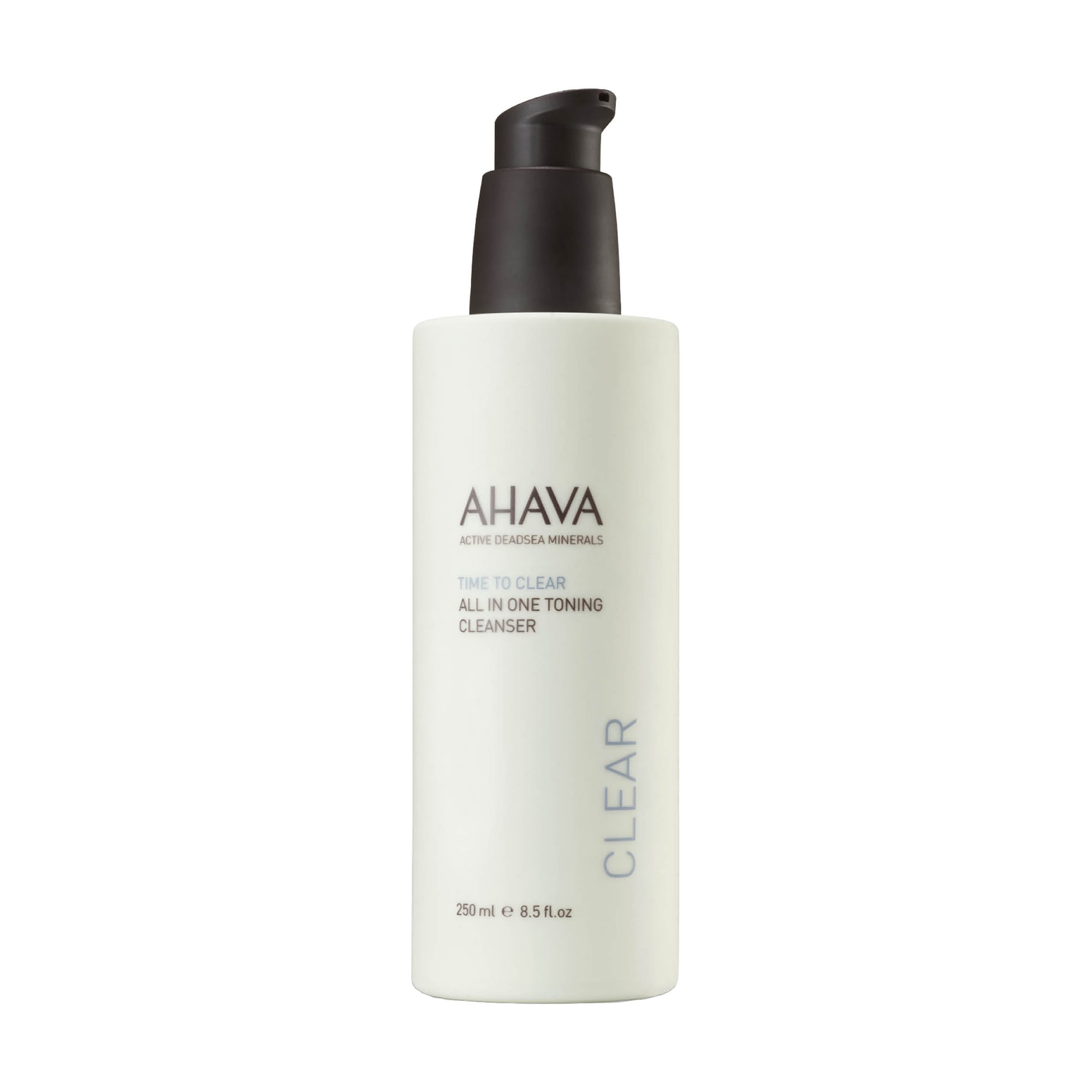 Очищувальний засіб для обличчя та шкіри навколо очей Ahava Time To Clear All in One Toning Cleanser, 250 мл